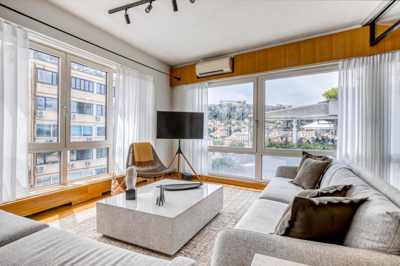 Apartment Sunny Luxury Loft,stunning Acropolis View, Jacuzzi