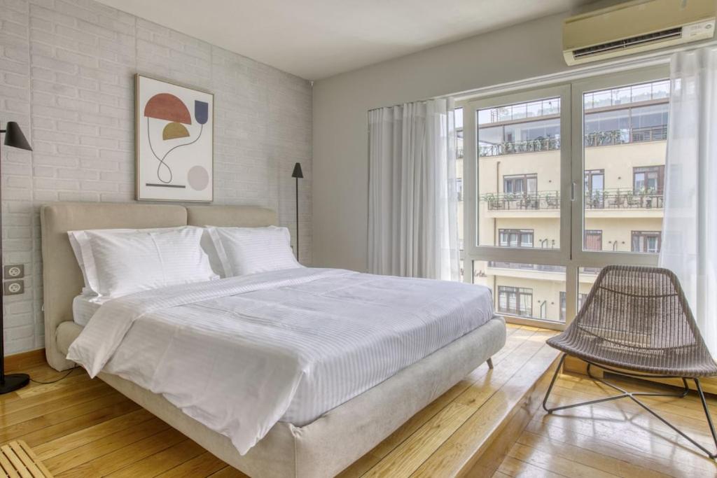 Sunny Luxury Loft,stunning Acropolis View, Jacuzzi Apartmán *