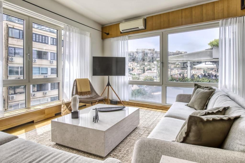 Apartment Sunny Luxury Loft,stunning Acropolis View, Jacuzzi Athens